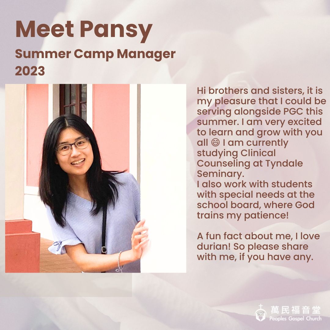 Pansy - Summer Camp manager